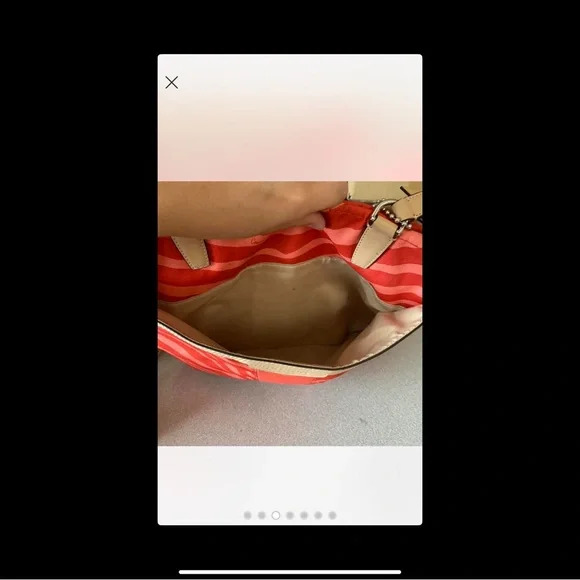 Coach Tan Leather Bag - Picture 4 of 15